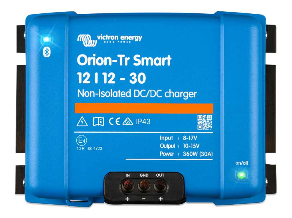 Victron 12/12V 30A İzolesiz DC-DC Charger Bluetooth Özellikli, ORI121236140,