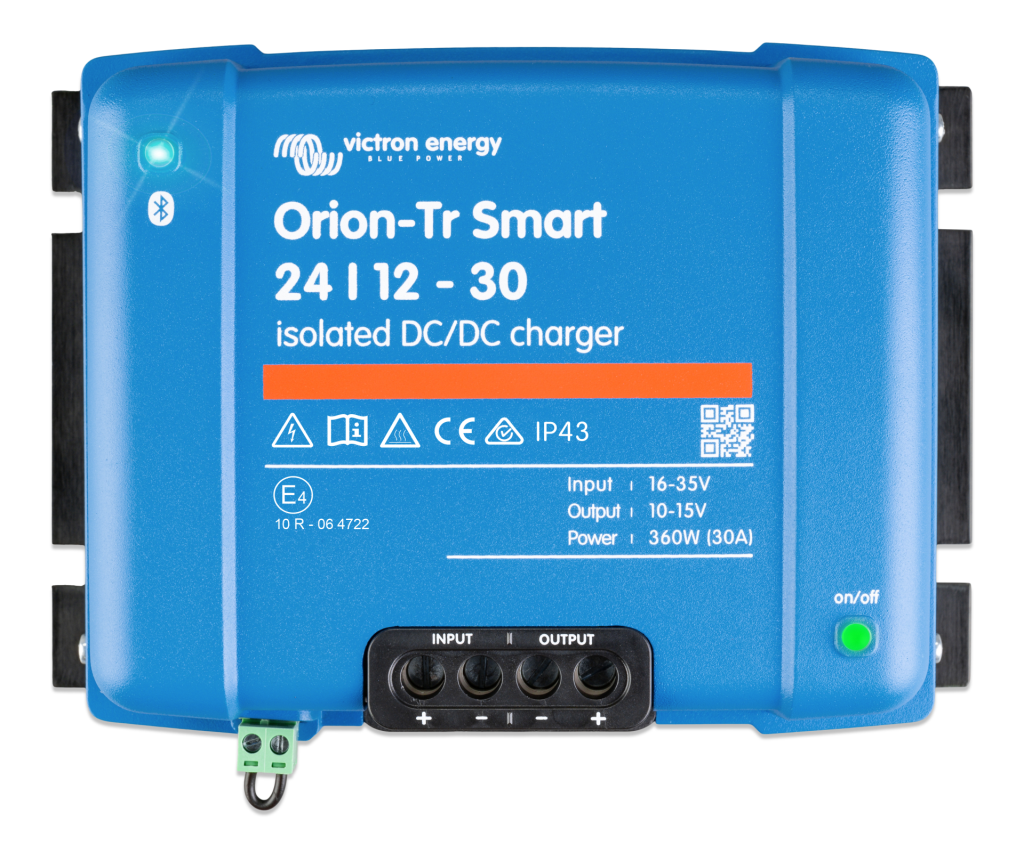 Victron 24/12V 30A İzoleli DC-DC Şarj Cihazı Charger Bluetooth Özellikli, ORI241236120,