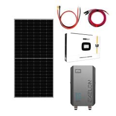 12 kW Akıllı İnverterli 16 kWh Bataryalı Arttırılabilir Hazır Solar Enerji Paketi