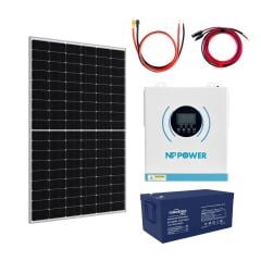 3.5 kW Akıllı İnverter 2.5 kW Lityum Bataryalı Solar Enerji Paketi