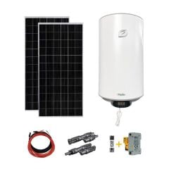 Yeşil Ev SOLAR Güneş Paneli ile Çalışan Su Isıtıcı SUNBOİL BOYLER 80 Litre 790 Watt Güneş Paneli ile Set