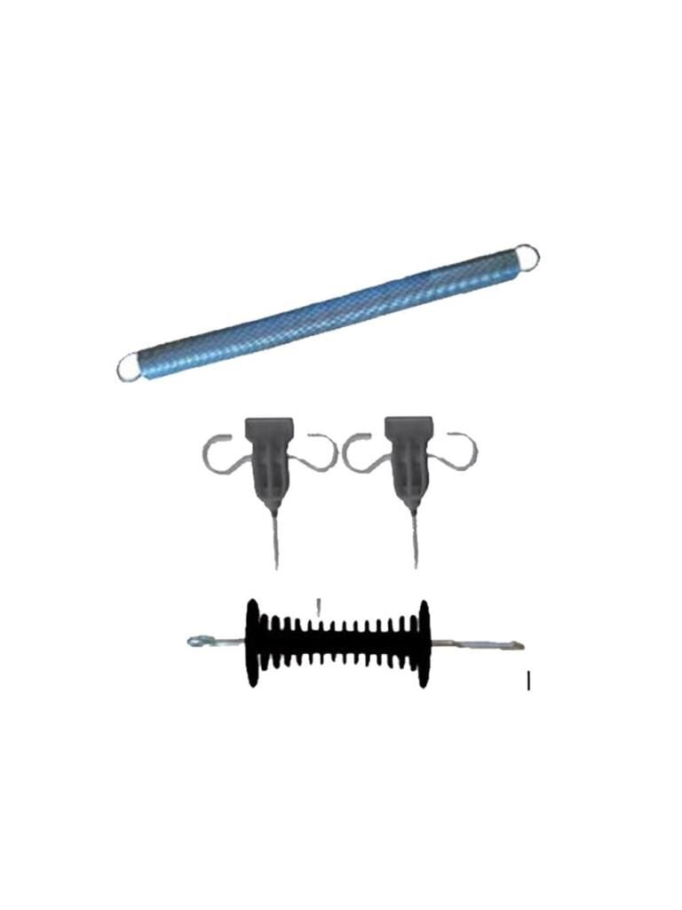 Black Chrome Door Spring Package Beekeeper Set