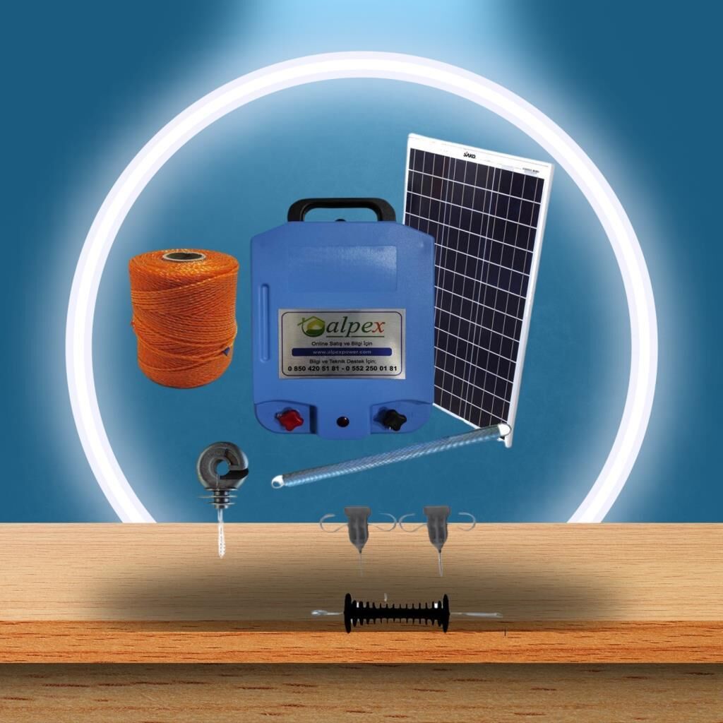 Electric Fence Device 25000 Volt Open Close Model Full Set Beekeeper Set