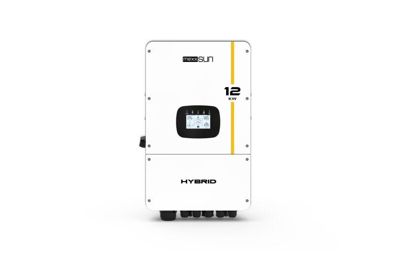 MEXXSUN 12 kW Hibrit Monofaze LV (48 V) On-Grid İnverter