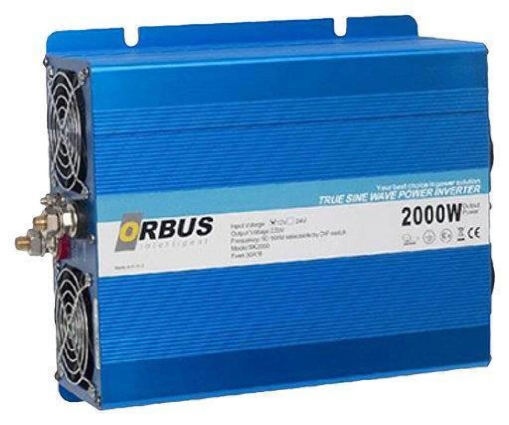 İNVERTER 2000W 12V ORBUS TAM SINUS INTELLIGENT