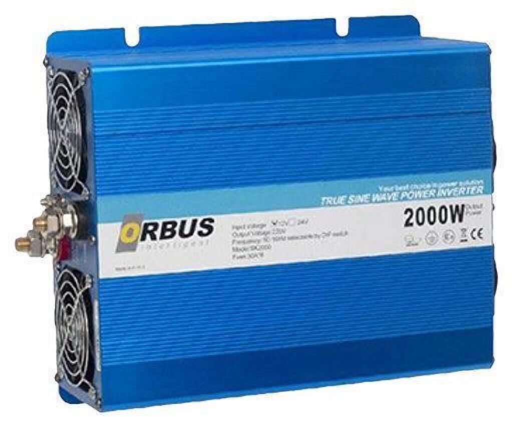 ORBUS 2000 Watt 12V 220V INVERTER Full Sine Wave Inverter Full Sine Inverter