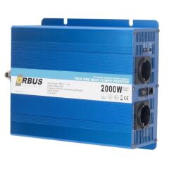 İNVERTER 2000W 12V ORBUS TAM SINUS INTELLIGENT