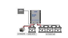 Havensis Boost Mppt Elektrikli Bisiklet Akü Için 24V, 36V, 48V, 60V, 72V 40A DC Solar Şarj Cihazı