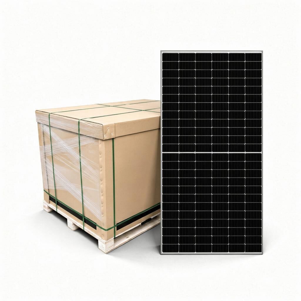 TommaTech 600Wp 144TN M10 TOPCon Güneş Paneli – 31 Adet (1 Palet)