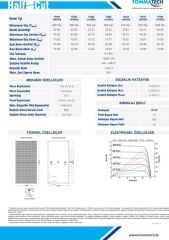 TommaTech 600Wp 144TN M10 TOPCon Güneş Paneli – 31 Adet (1 Palet)