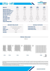 Tommatech 240 W Watt Half-cut Monokristal Multibusbar Güneş Paneli ( 48pm M12 Hc-mb )