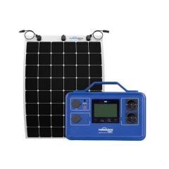 TommaTech Güç İstasyonu Paketi - 1030Wh Taşınabilir Güç Kaynağı + 170Wp Flexible Güneş Paneli
