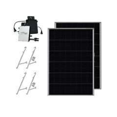 TommaTech 300We 2x240Wp Mikro İnverter Balkon Güneş Paneli Paketi