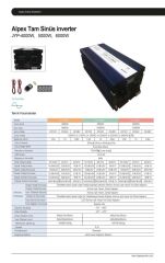 Alpex 5000 Watt 12 Volt Dijital Ekranlı Tam Sinüs İnverter