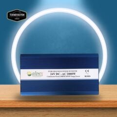 Alpex 2000 W WATT 24 V VOLT TAM SİNÜS İNVERTER ÇEVİRİCİ