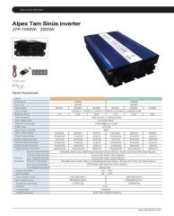 ALPEX 2000 W WATT 24 V VOLT TAM SİNÜS İNVERTER ÇEVİRİCİ