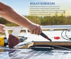 Güneş Enerjisi Karavan Solar Paketi 30 Ah Mppt İnverter 250w Güneş Paneli