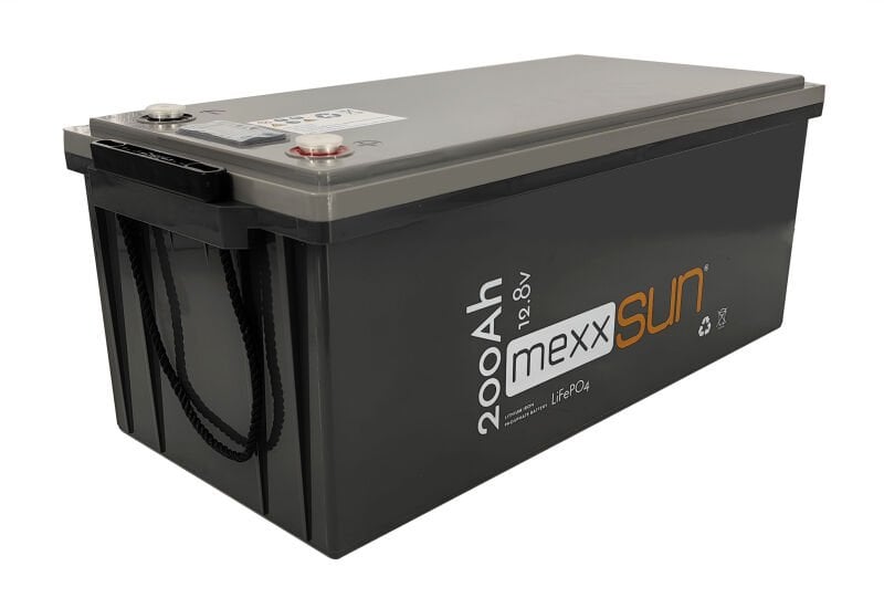 MEXXSUN Lityum Akü 12.8V 200Ah (LiFePo4) 2560Wh