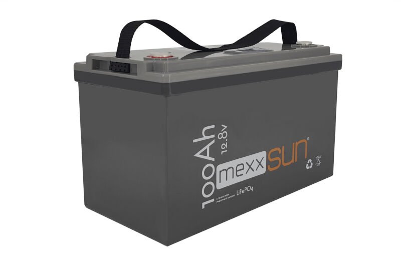 MEXXSUN Lityum Akü 12.8V 100Ah (LiFePo4) 1280Wh