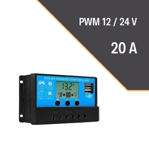 LEXRON 20A PWM ŞARJ KONTROL CİHAZI