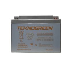 Teknogreen 24 Ah 12 Volt Akü Yatık Tip