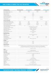 TommaTech Uno Hybrid N 12.0kW Tek Faz İnverter