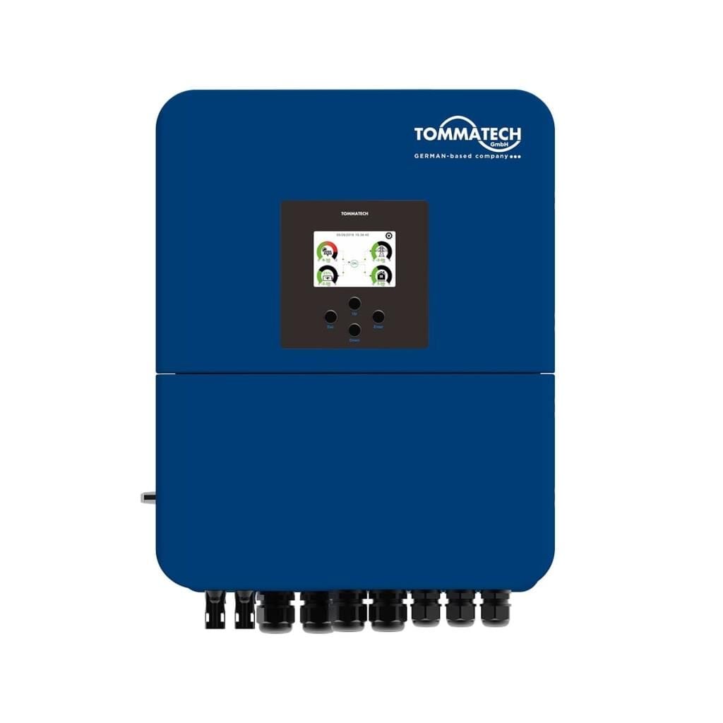 TommaTech Uno Hybrid N 6.0kW Tek Faz İnverter