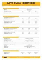 Mexxsun 3,84kWh Lityum Akü 12,8V 300Ah LiFePO4