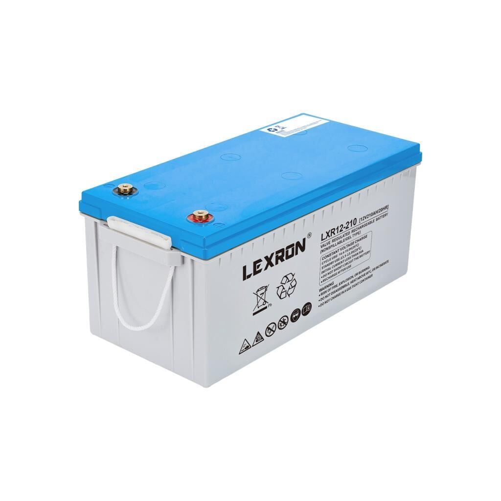 Lexron 12V 210Ah Jel Akü