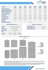 Tommatech 230 Watt Monokristal Half-Cut Güneş Paneli