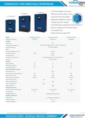 TommaTech New 5K 48V 1Faz Akıllı İnverter