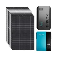 9x625W TopCon Güneş Paneli 11KVA İnverter 51.2V 314Ah Lityum Bataryalı Hazır Solar Enerji Paketi