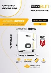 Mexxsun 30 KW Hibrit HV Trifaze İnverter