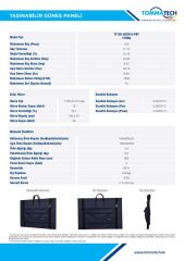 TommaTech 150W Taşınabilir Güneş Paneli