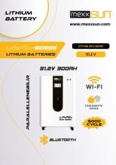 MEXXSUN Lityum Akü 51,2V 300Ah (LiFePo4)