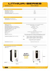 MEXXSUN Lityum Akü 51,2V 300Ah (LiFePo4)