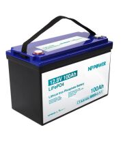 NPP-YRO-BOX NP Power 12.8V 100Ah Lityum (LiFePO4) Batarya