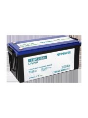 NPP-YRO-BOX NP Power 12.8V 200Ah Lityum (LiFePO4) Batarya