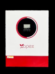 APX6200 PRO Seri 6200W Hibrit Akıllı İnverter - 100A MPPT - 500VDC Panel
