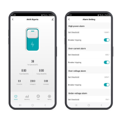 Novato WiFi 63 Amper Güç Ölçerli Akıllı Sigorta