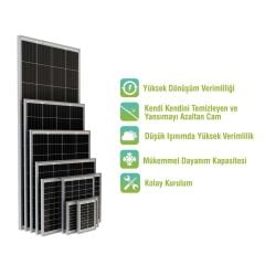 65 W Monokristal Güneş Paneli Solar Panel Mono