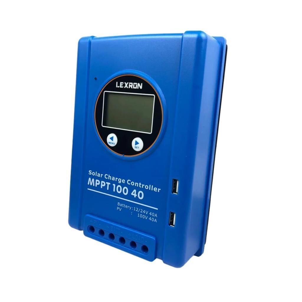 Lexron 40A Amper 12-24V MPPT Solar Güneş Akü Şarj Kontrol Cihazı