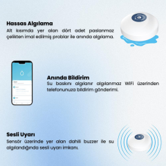 Novato WiFi Su Baskını Sensörü