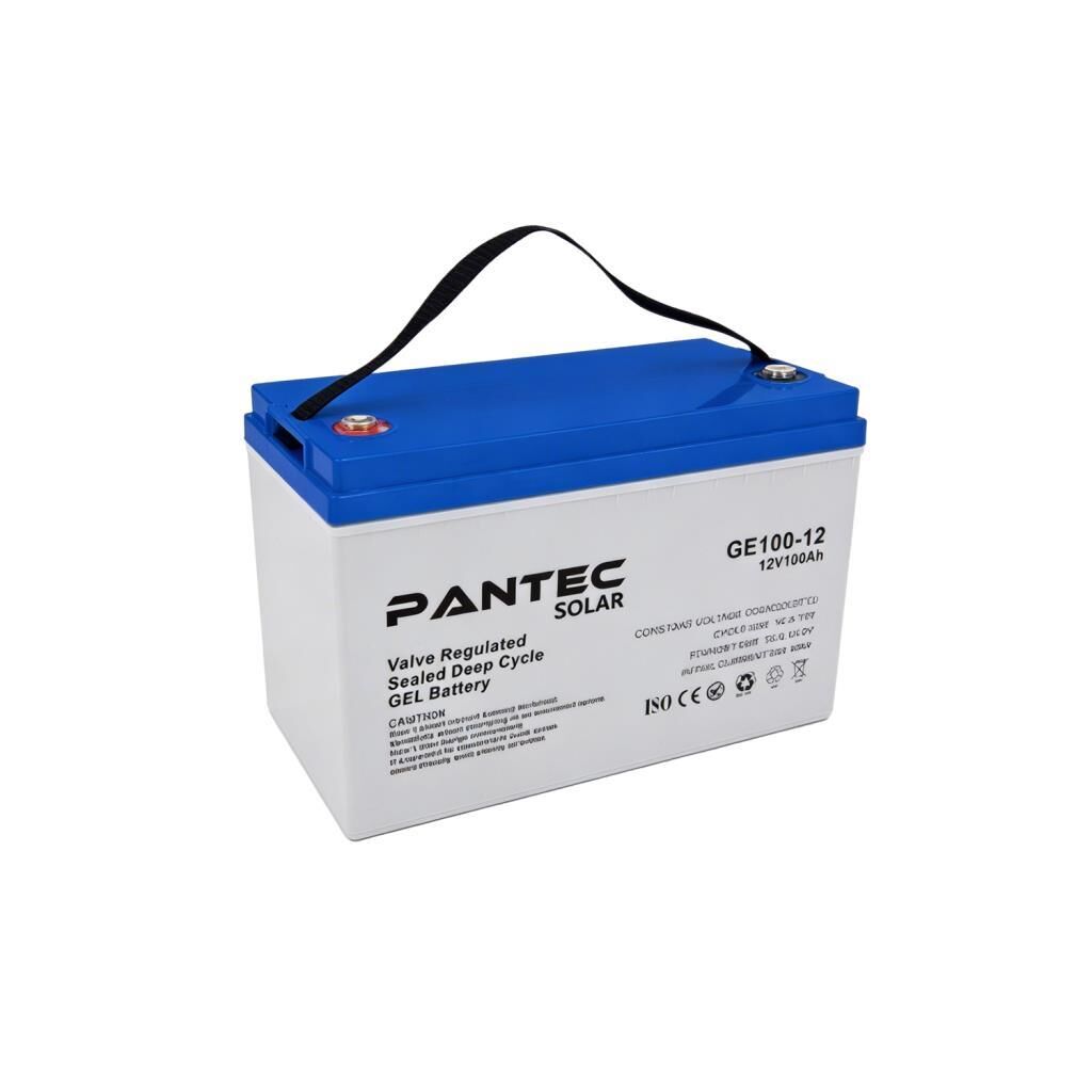 PANTEC 100 AMPER SOLAR GEL BATTERY DEEP CYCLE Gel بطارية