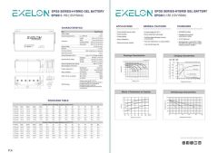 Exelon 12 Volt 150 Amper Jel Akü Derin Döngü Deep Cycle