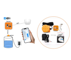 Novato WiFi Ekranlı Akıllı Su Seviyesi Ölçer