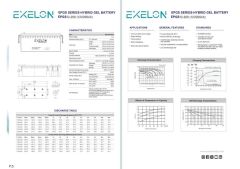 Exelon 12 Volt 200 Amper Jel Akü Derin Döngü Deep Cycle