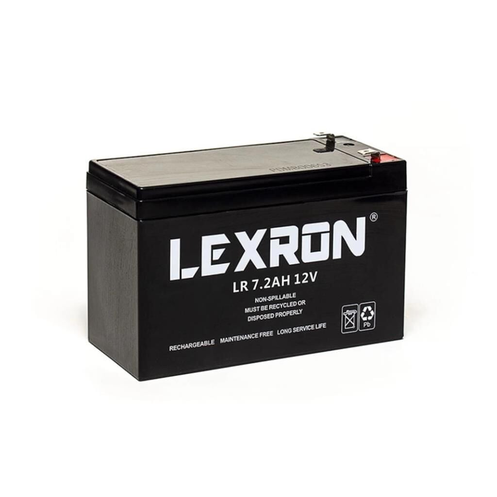 Lexron 12V 7Ah Kuru Tip Akü