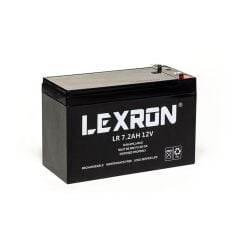 7 AMPER 12V VOLT LEXRON KURU TİP AKÜ