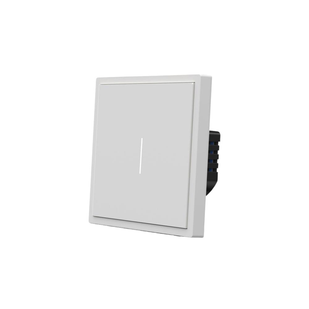 Novato Zigbee Tekli Mekanik Tuşlu Akıllı Duvar Anahtarı (Beyaz)